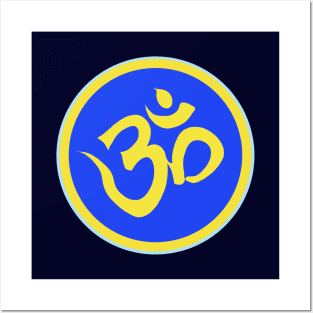 Om Spirituality Awareness Meditation Yoga Posters and Art